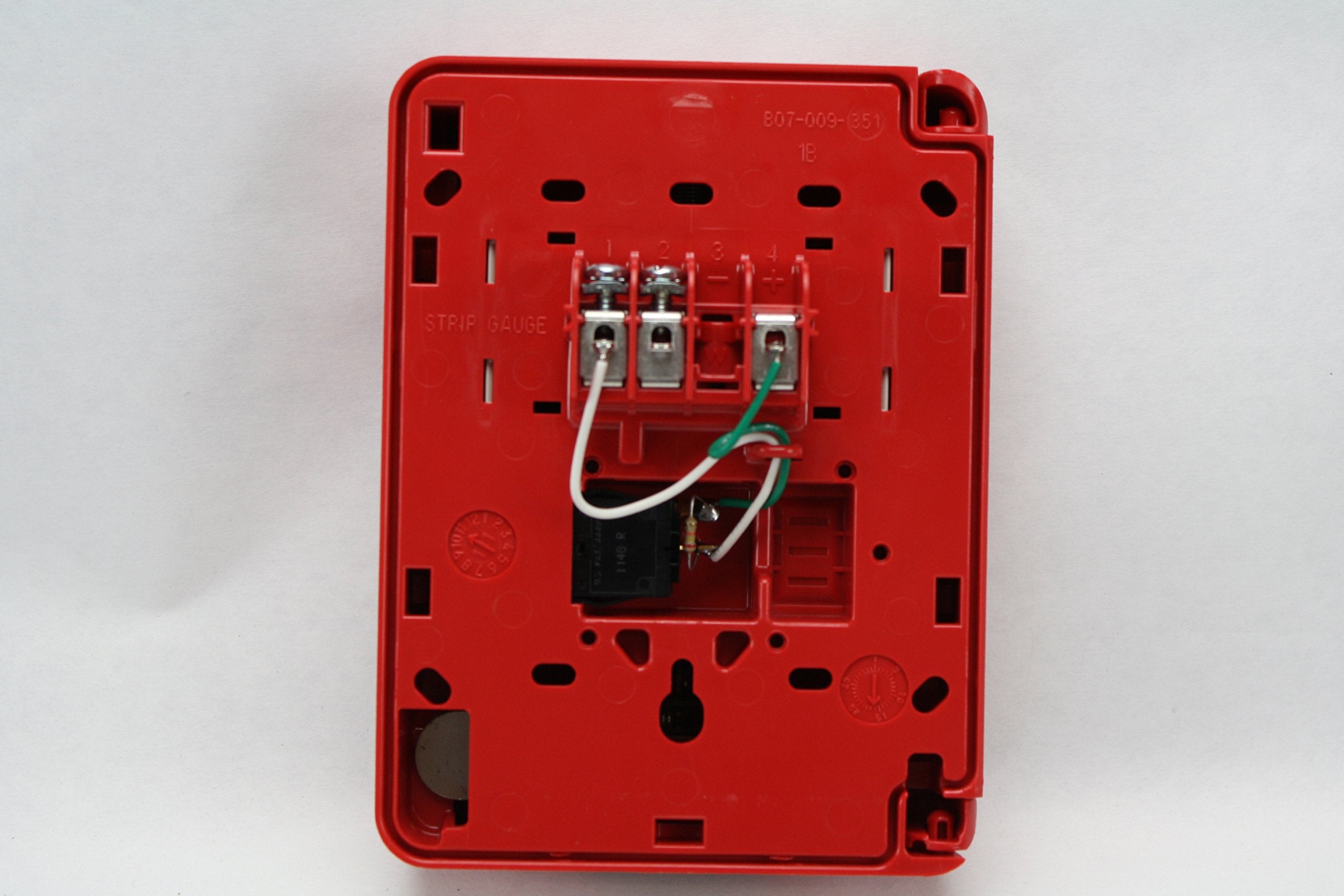 Notifier NBG-12LX pull-station keyed operation close-up for secure access.
