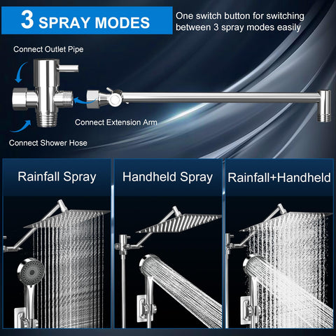Nottia handheld spray mode offers flexible cleaning.
