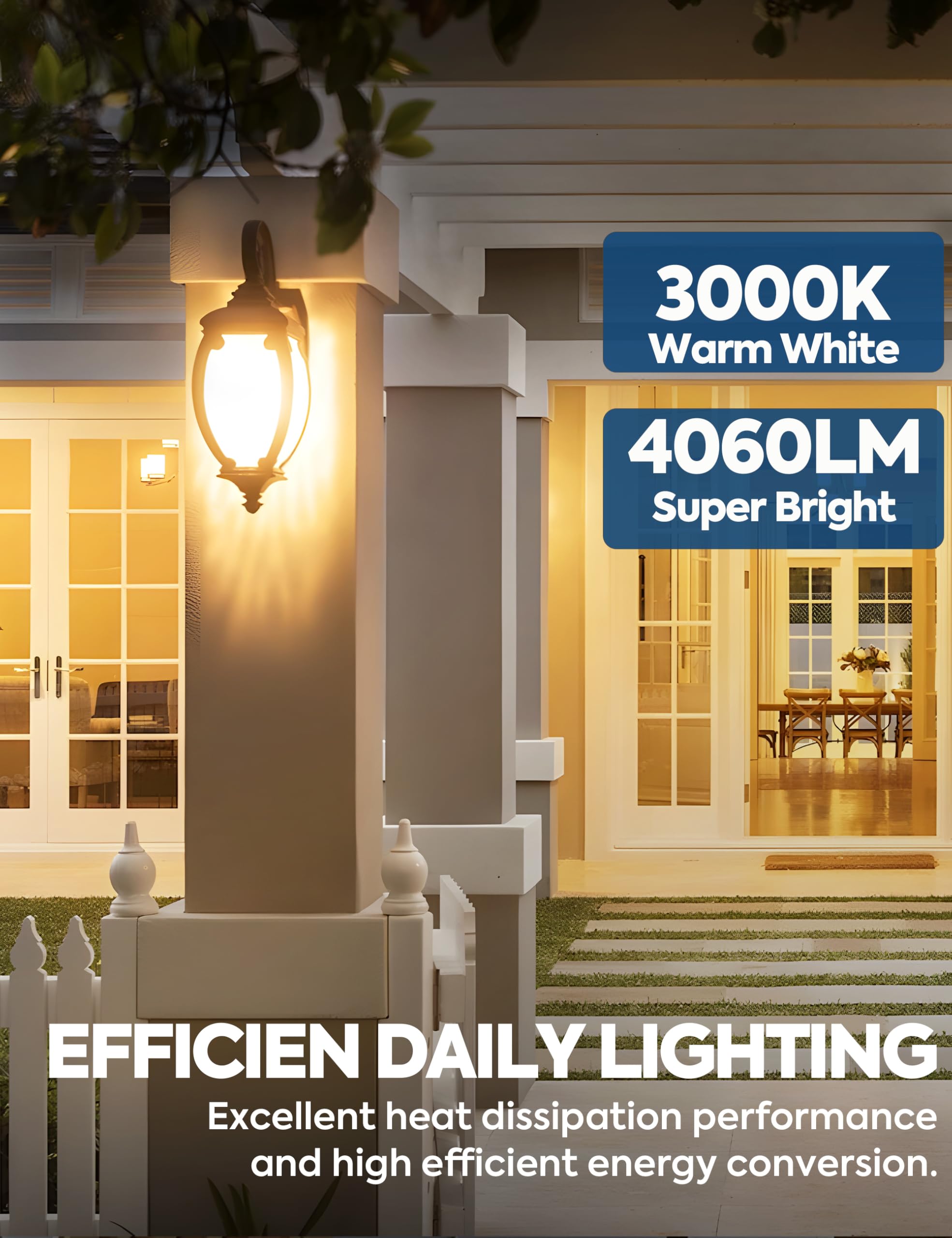 Nouscan A23-shaped bulb with E26 base ready for standard fixtures