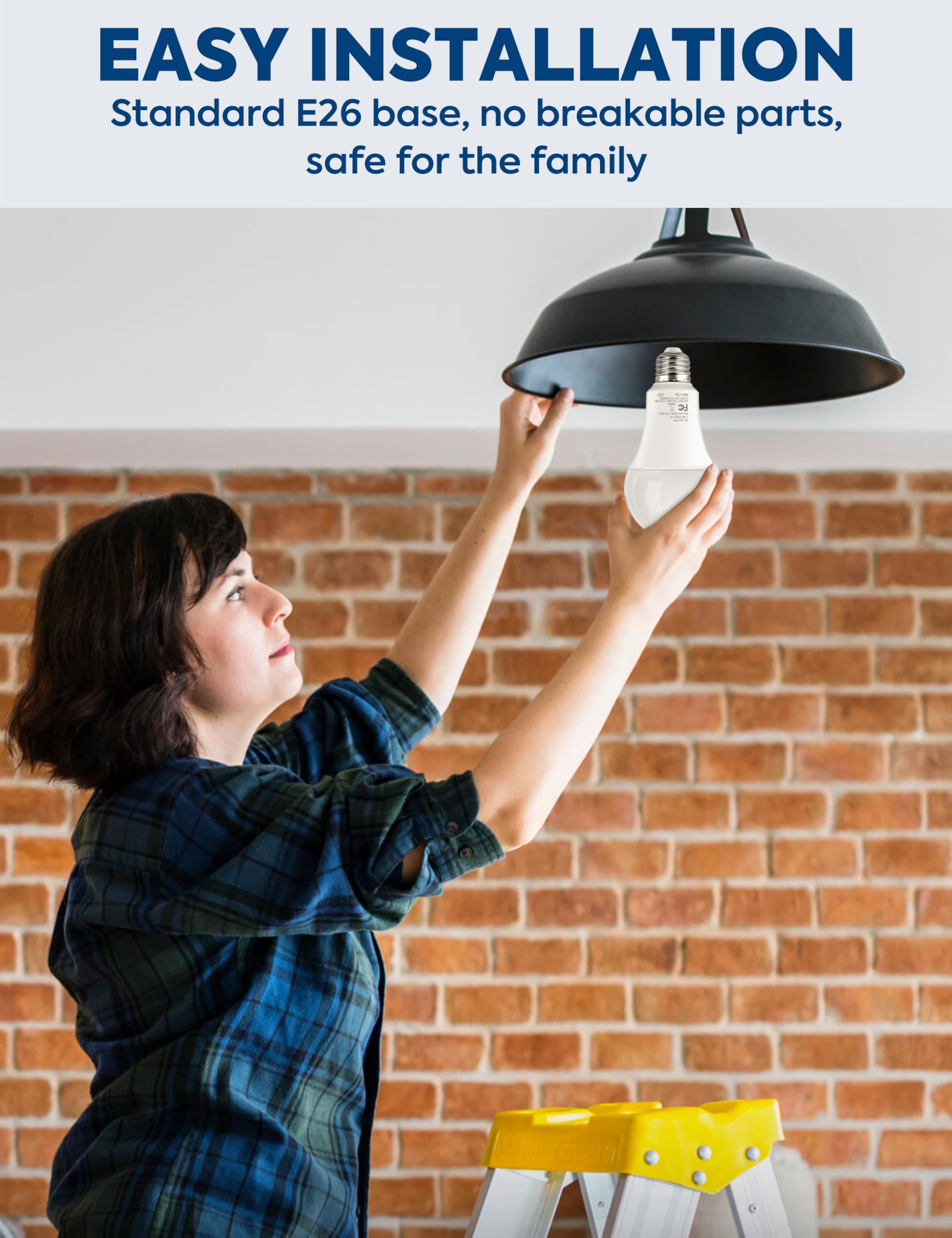 Nouscan LED bulb with long life and minimal maintenance