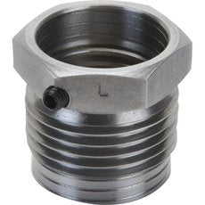 Nova ILNS adaptor back view highlighting robust 1045 steel construction.