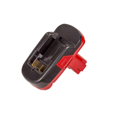 NovaQuantic adapter enables 20V V20 battery installation on 19.2V tools.