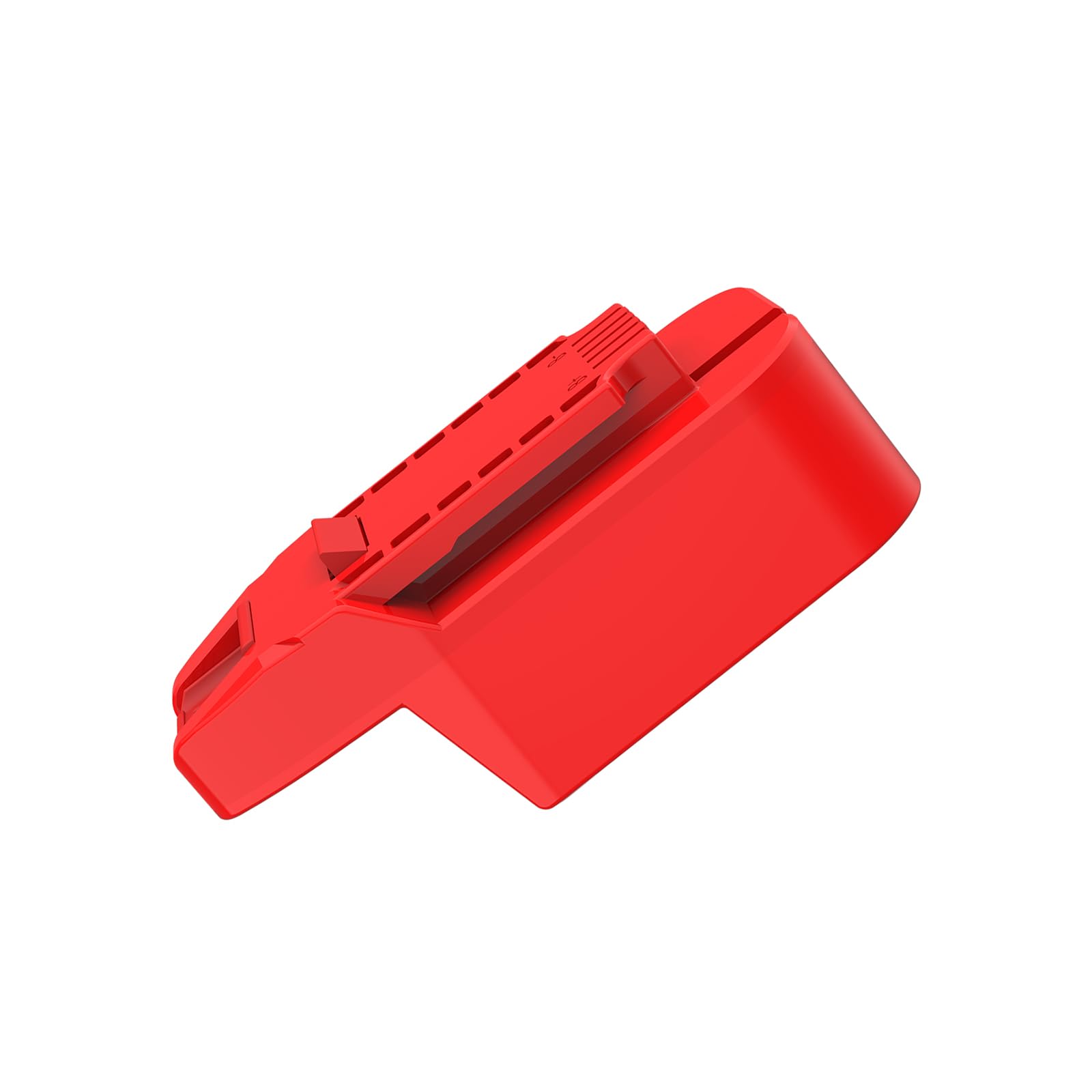 No charging capability highlighted on adapter for dedicated tool power supply.