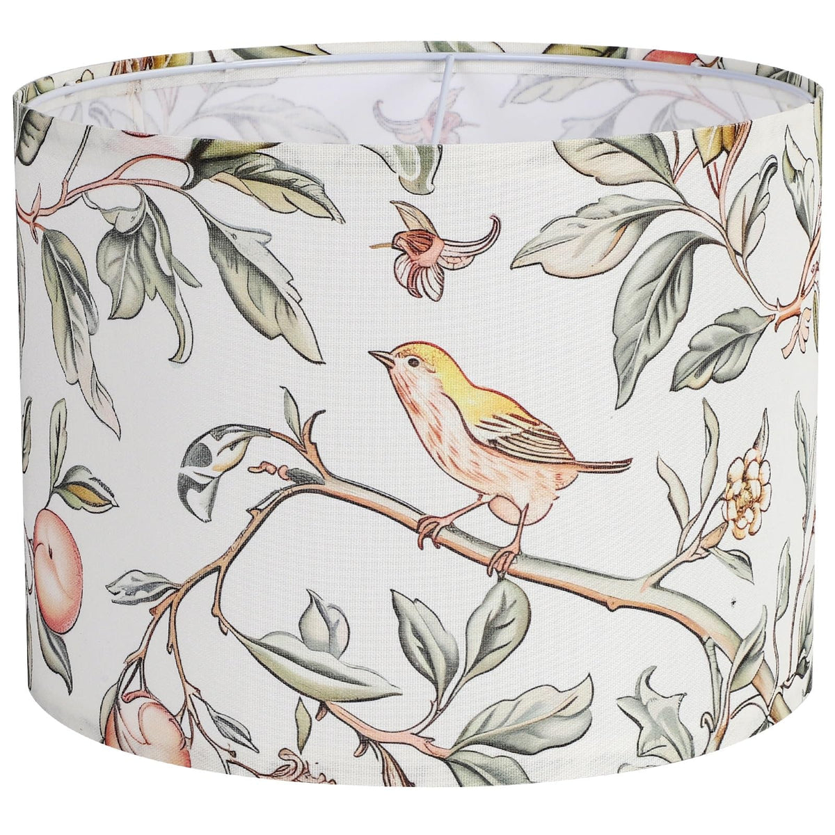 Novantl bird-pattern lampshade with HD print adds nature-inspired charm to any lamp.