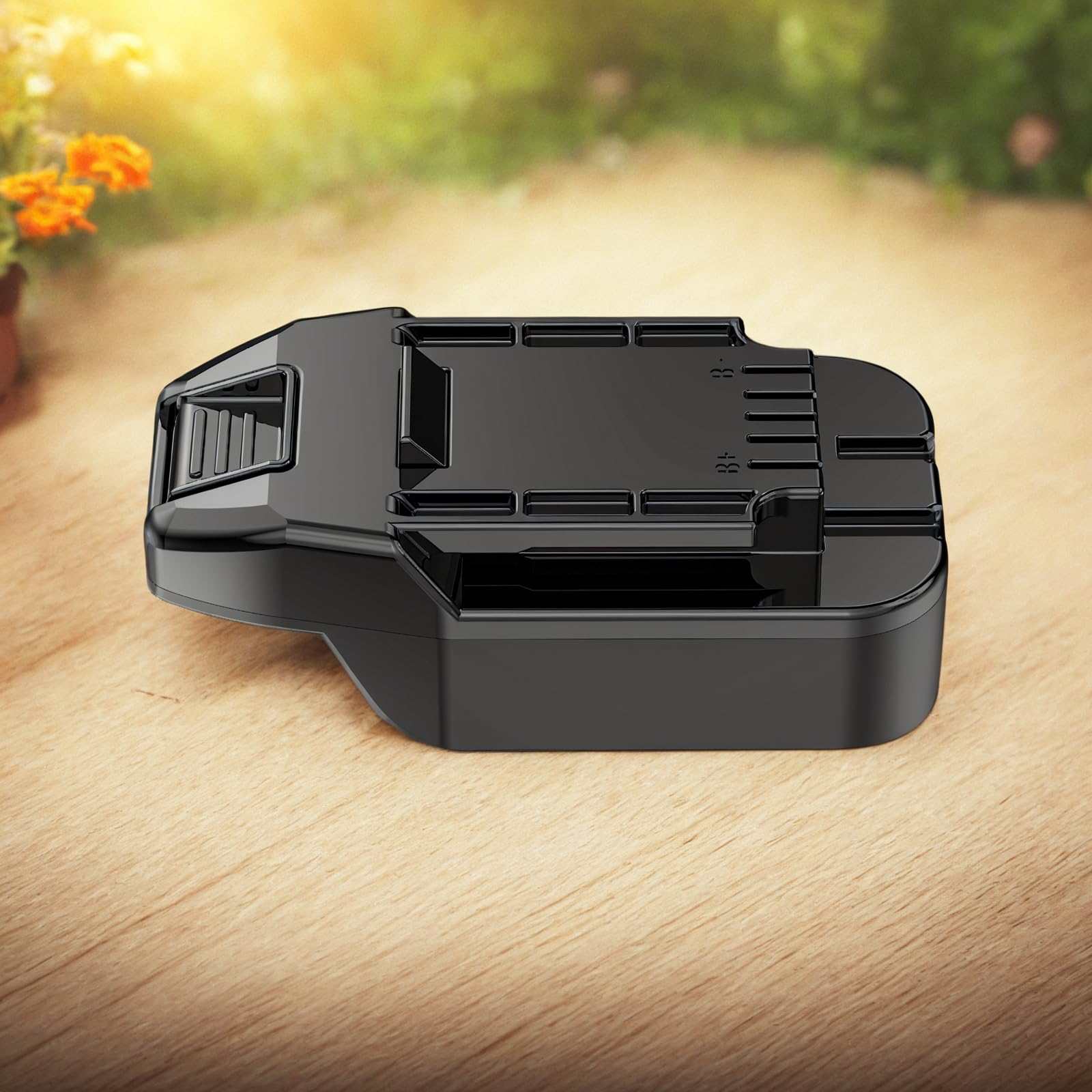 NovaQuantic Bauer 20V adapter dual groove for two battery types