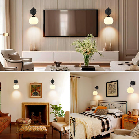 NOVCAND set enhances rooms with ambient lighting and style.
