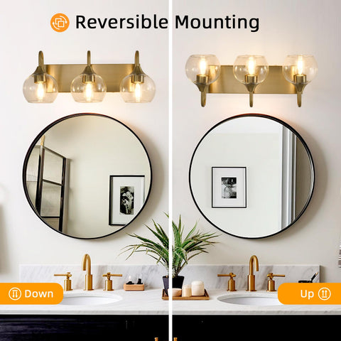 NOVCAND 3-light fixture requires three E26 bulbs for customizable brightness