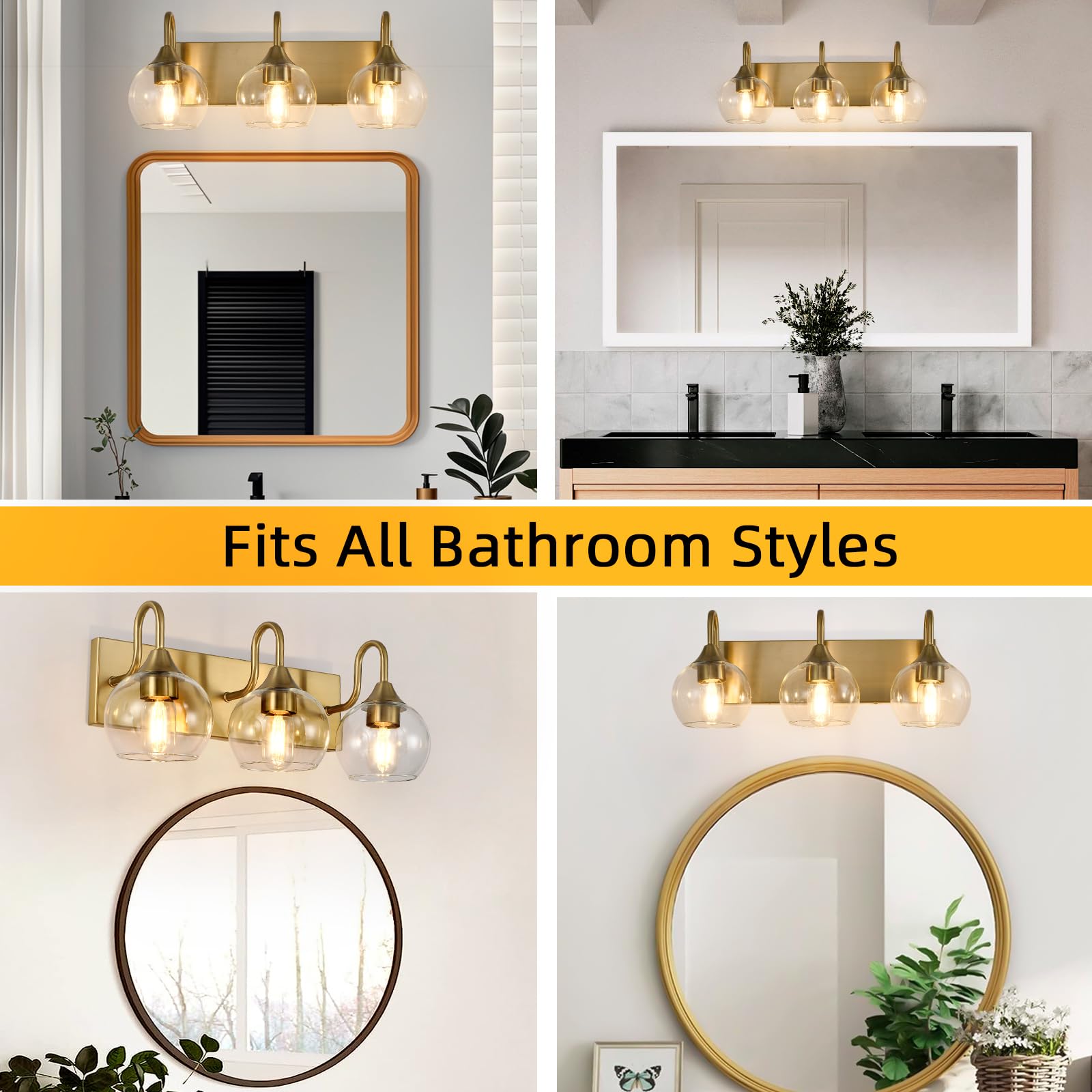 NOVCAND light fixture ships with mounting hardware for quick installation