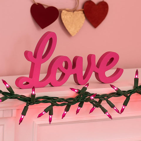 Novelty Lights end-to-end connectable for scalable outdoor décor.