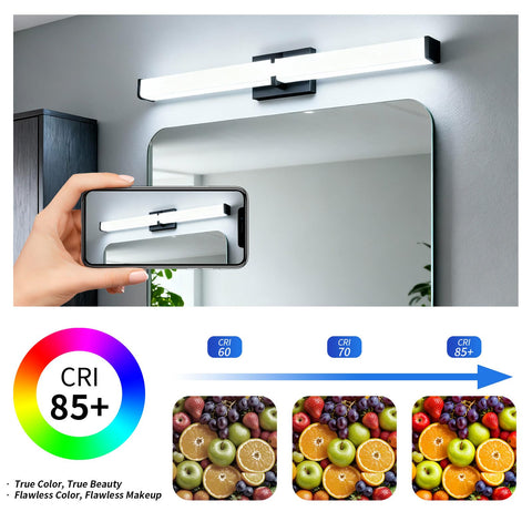 NOVELUX 5700K cool white LED for crisp visibility and accurate color rendering