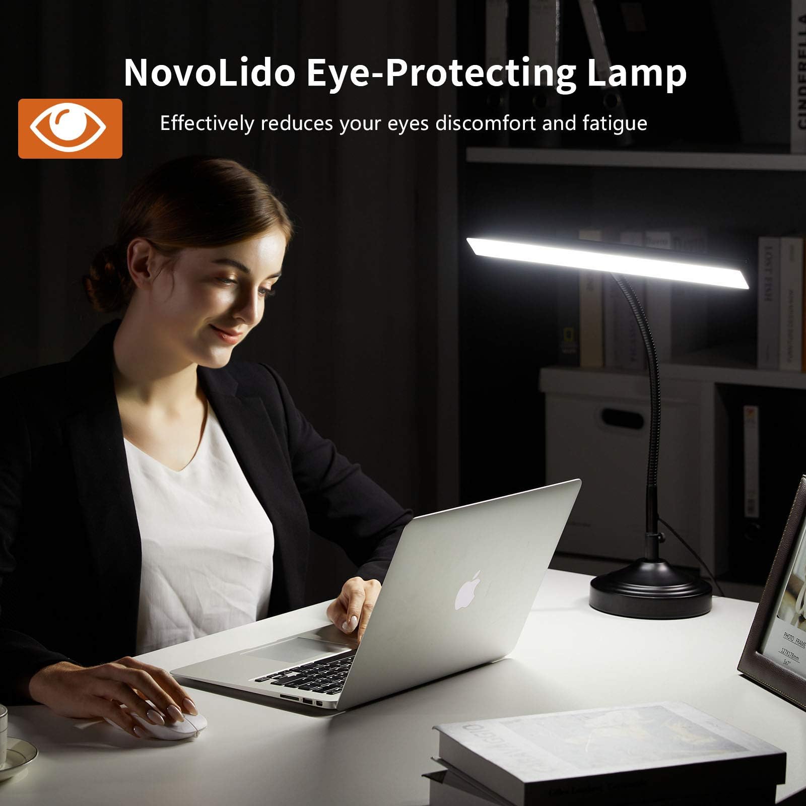 NovoLido 3-color modes provide warm to cool tones for any time of day.