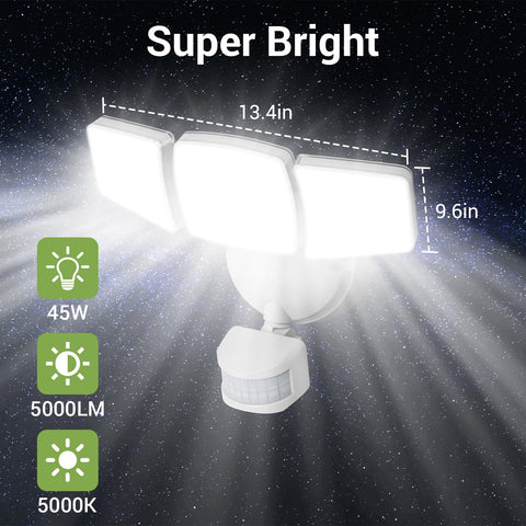 NOVOSTELLA 45W 5000lm LED flood delivers bright outdoor lighting