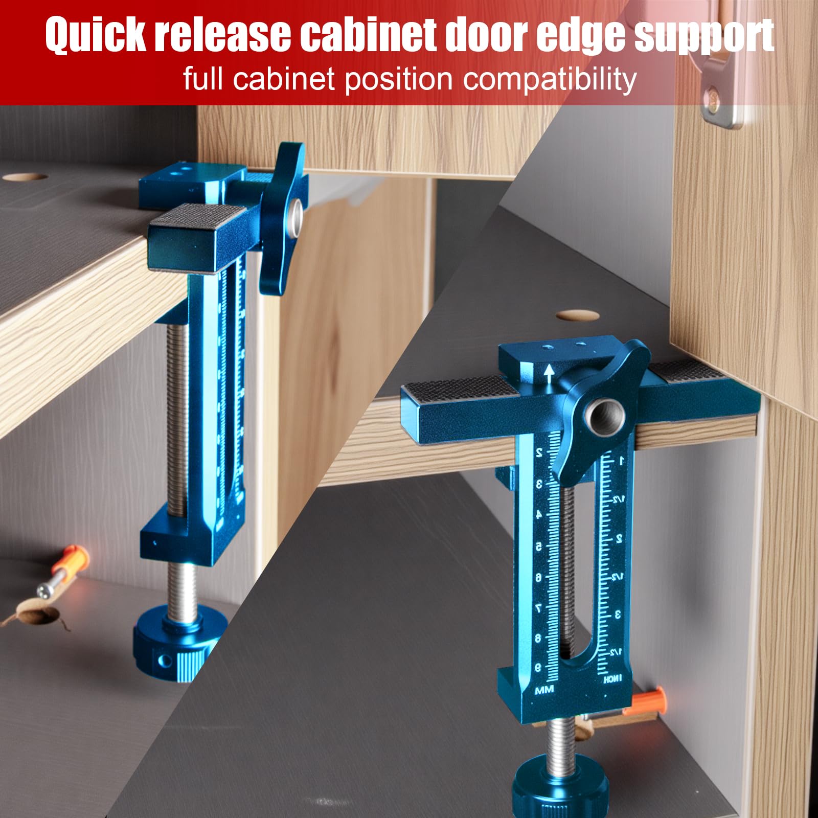 Nowcamp aluminium alloy jig is portable for tight spaces.