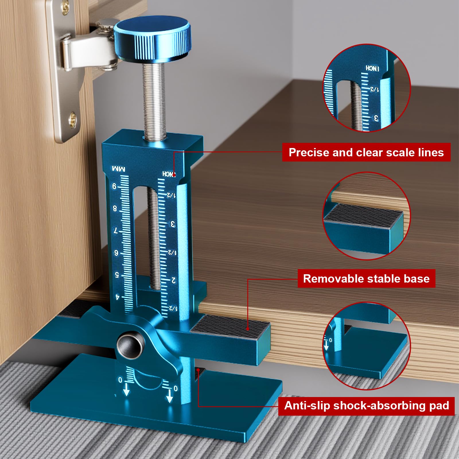 Nowcamp jig drillable design allows adding anti-pinch devices easily.