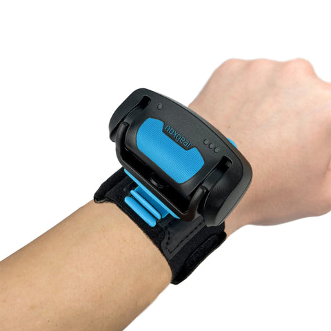 Noxgear Wrist Light 100-degree beam illuminates wider areas for night walks.