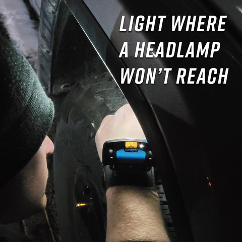 Noxgear Wrist Light lightweight at 98 grams for all-day wear.