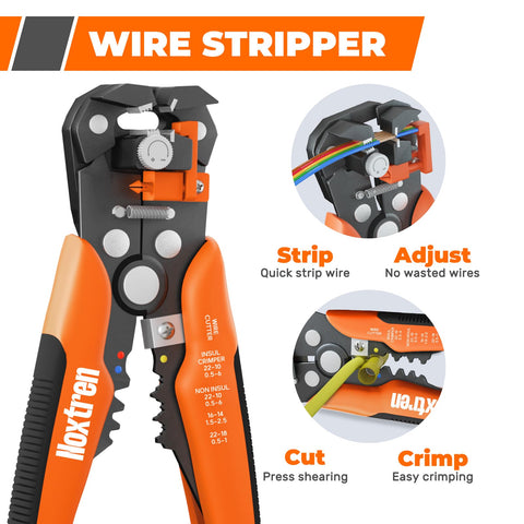 Noxtren two-piece set organized for versatile electrical work