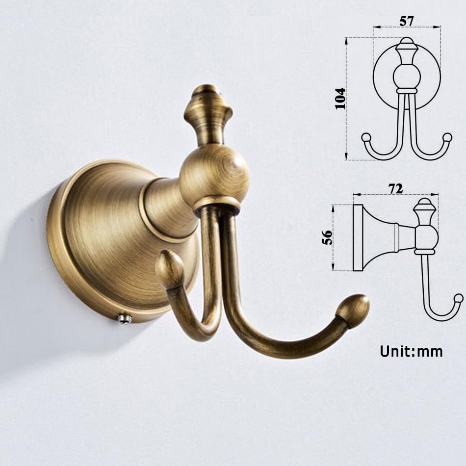 NSCMQSL wall-mounted robe hook ideal for entryways, bathrooms, and bedrooms.