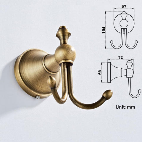 NSCMQSL wall-mounted robe hook ideal for entryways, bathrooms, and bedrooms.