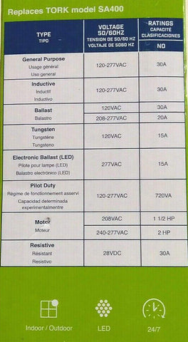 NSI EWZ103 rechargeable capacitor preserves settings for four days