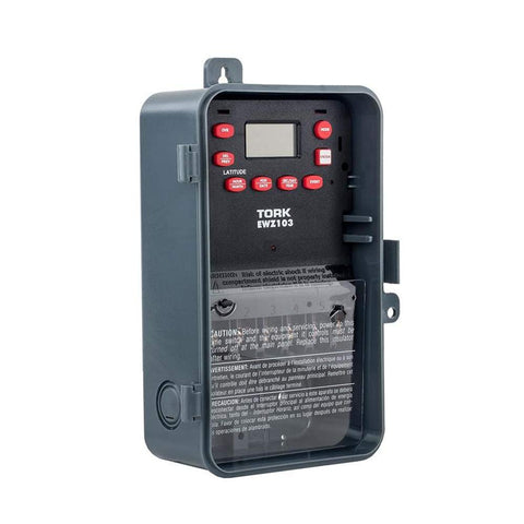 NSI EWZ103 outdoor enclosure with locking hasp for outdoor mounting