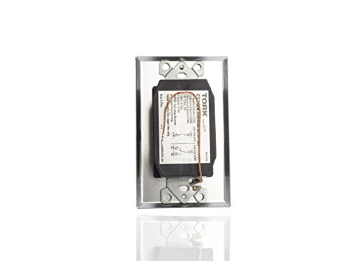 NSI TORK C530M metal faceplate adds secure, professional installation.
