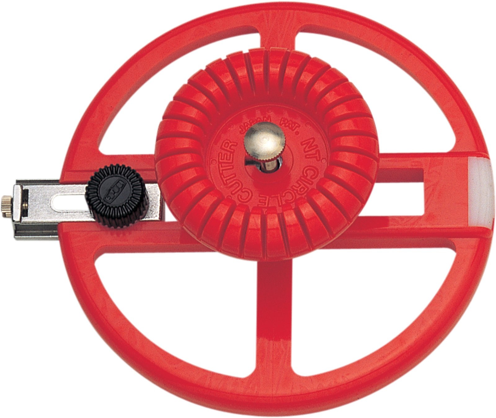 NT Cutter heavy-duty circle cutter with non-slip grip for precise cutting.