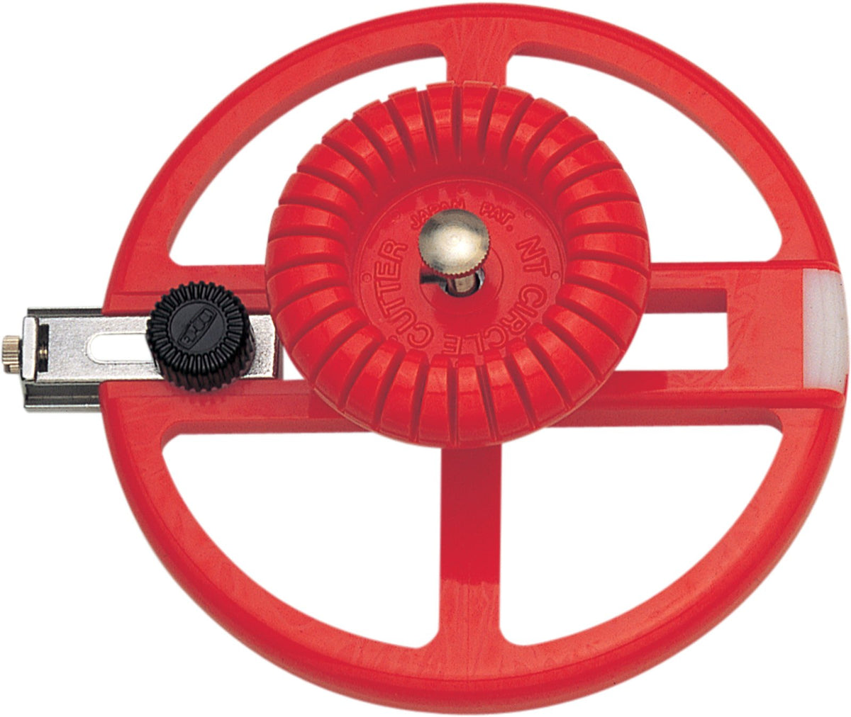 NT Cutter heavy-duty circle cutter with non-slip grip for precise cutting.