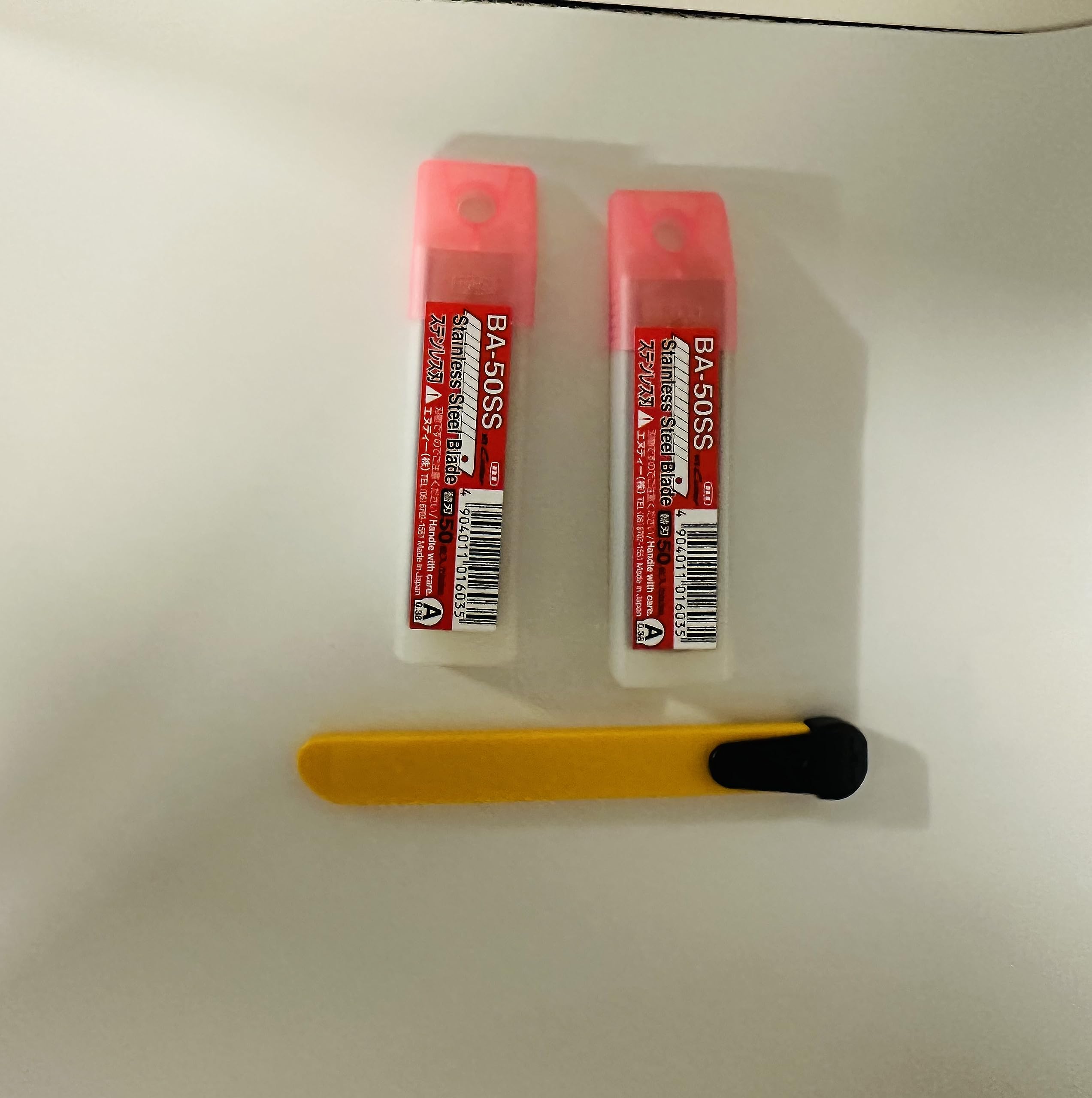 NT CUTTER snap blades case of two units, convenient backup for ongoing projects