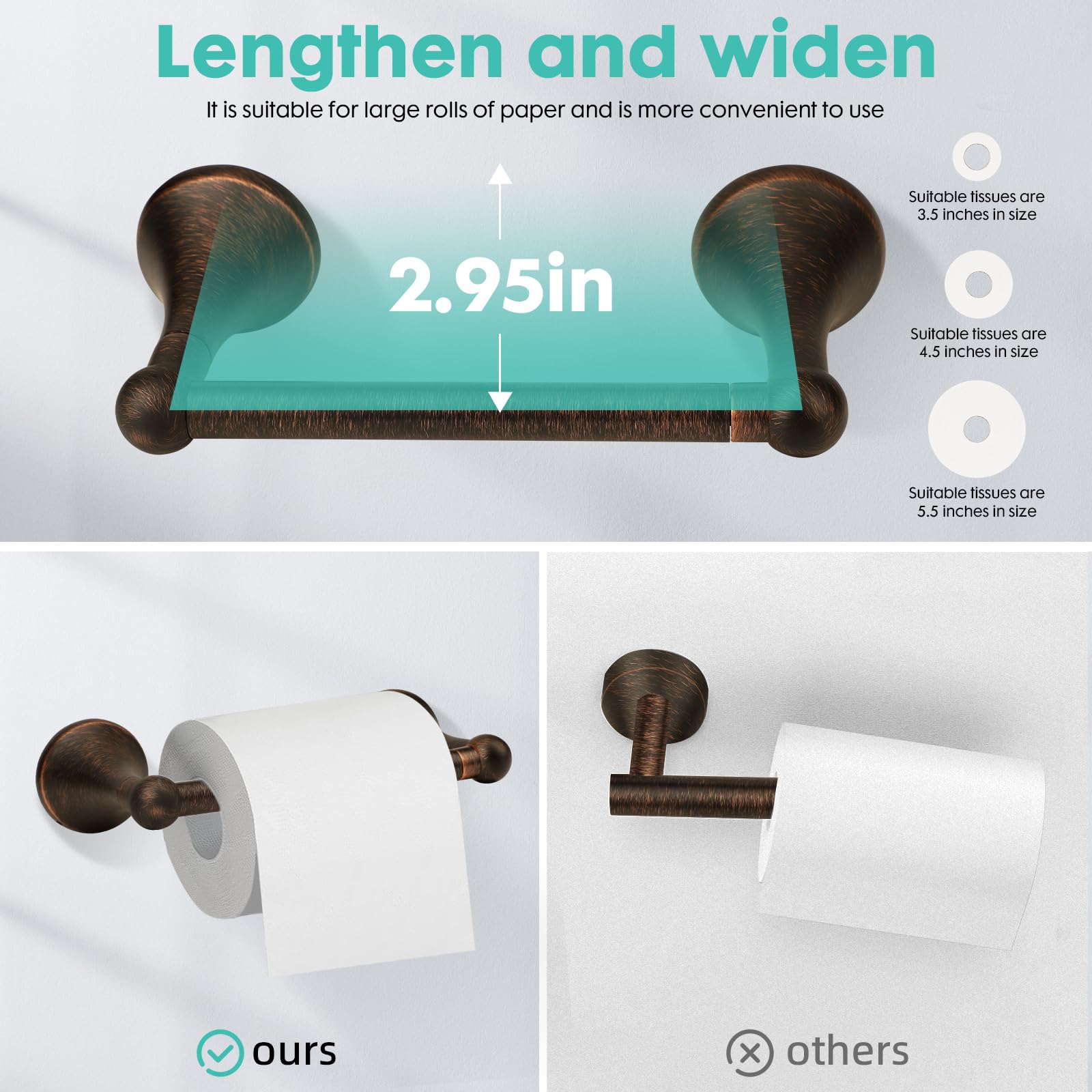 Ntipox Antique robe hooks organize robes and accessories with classic style
