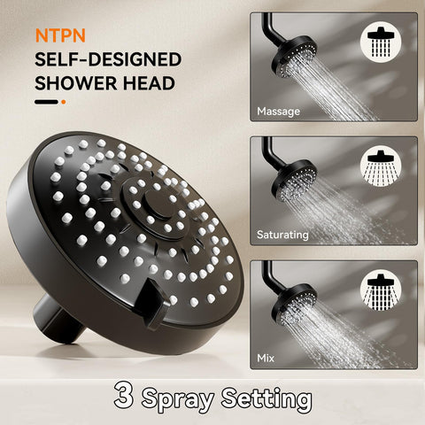 NTPN tool-free 10-minute install with no wall damage