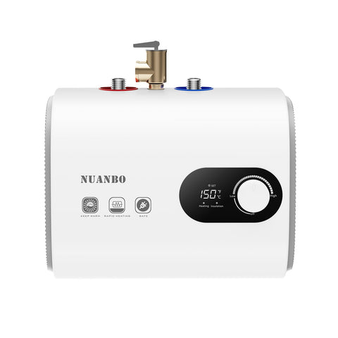 NUANBO electric water heater under sink mini-tank delivers instant hot water.