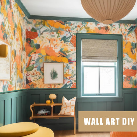 Nuanchu beaded wood molding provides 3D detail for stylish home decor.