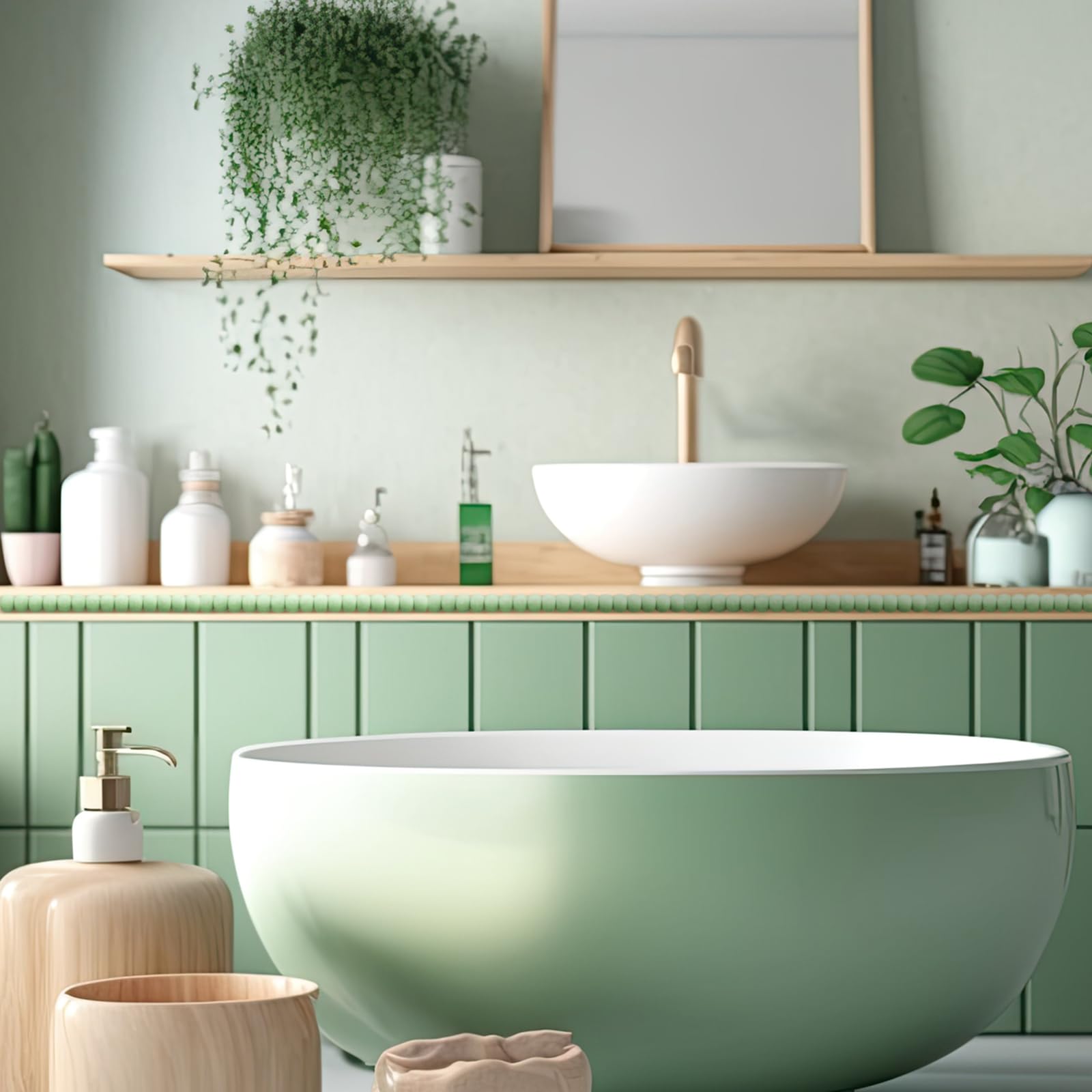 Nuanchu paintable wood trim is easy to customize and install.