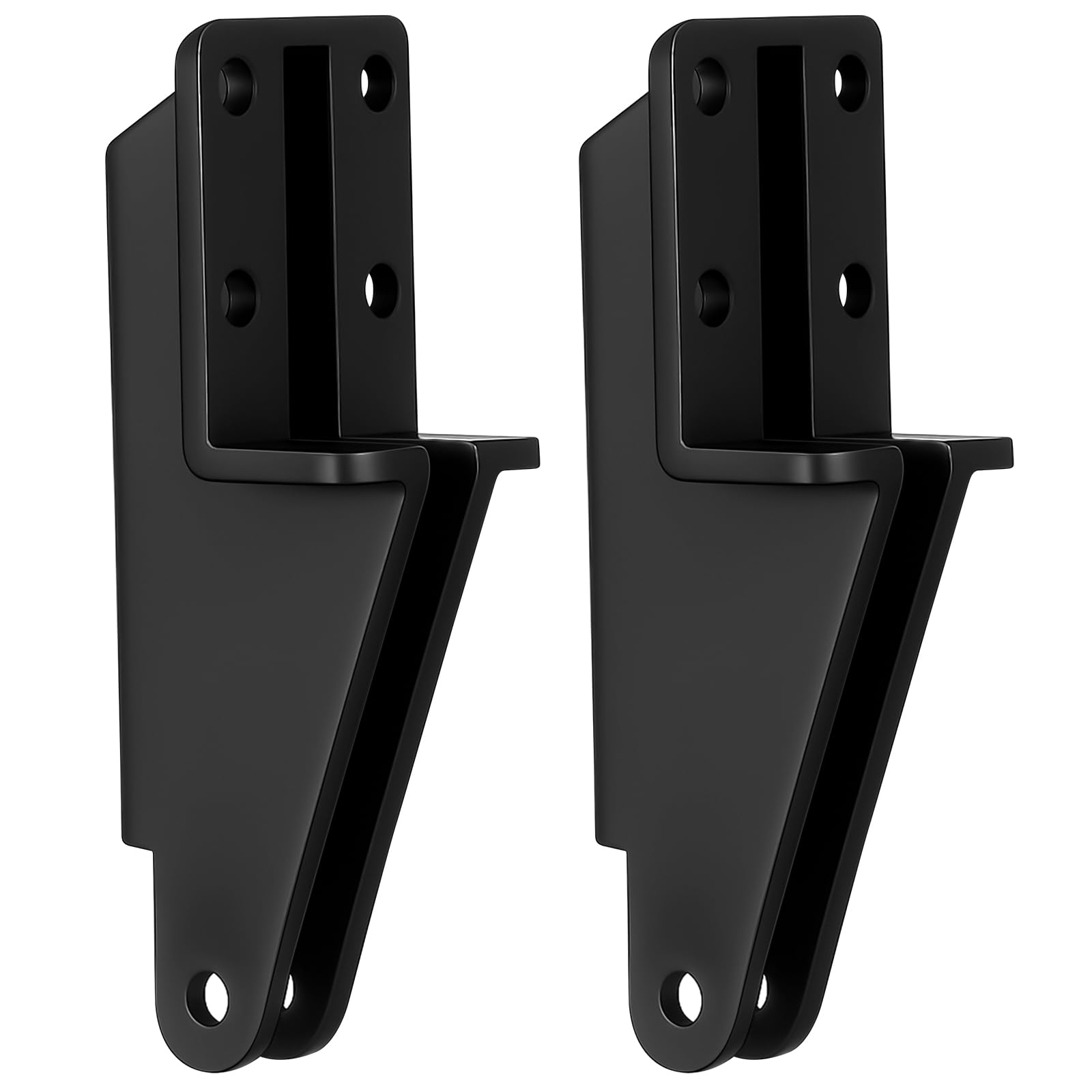 Nuanchu screen door closer bracket in black, 4.125-inch length, for smooth operation