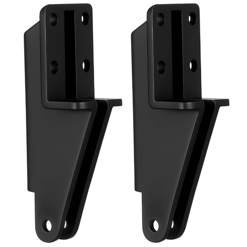 Nuanchu screen door closer bracket in black, 4.125-inch length, for smooth operation