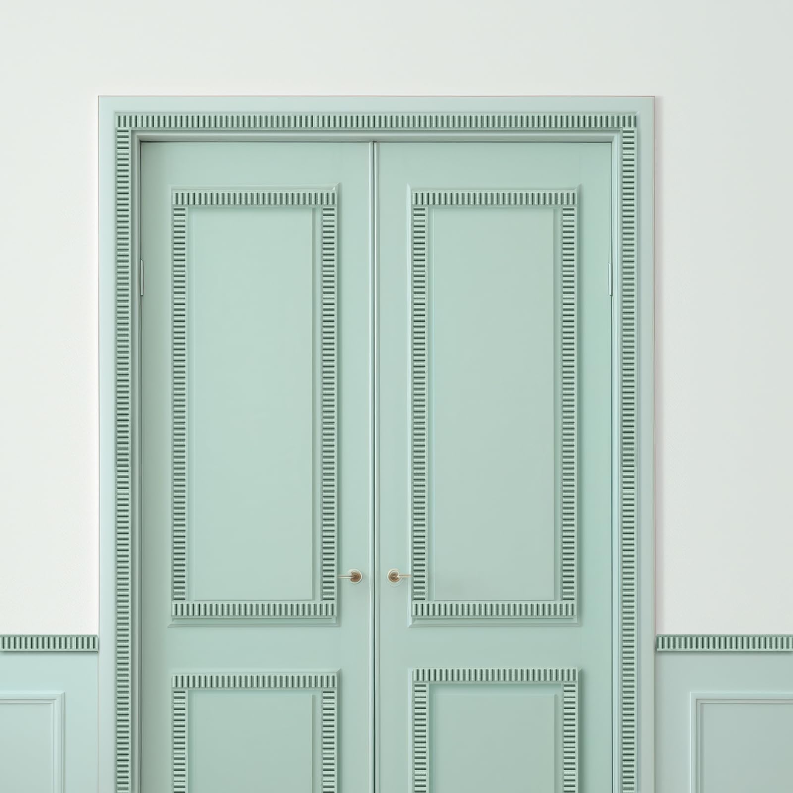 Nuanchu versatile trim for nursery, bathroom, and living spaces.