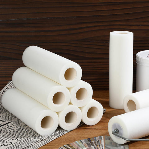 Nuenen foam roller compatible with water- and oil-based coatings