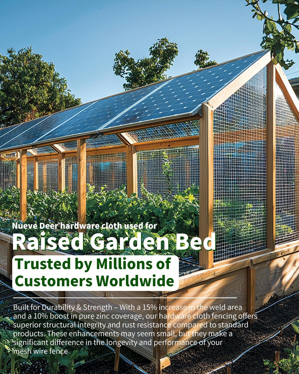Underground burial capability for long term garden protection