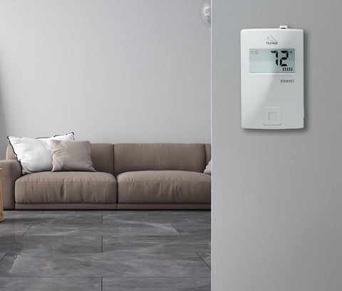Nuheat Element floor sensor shows in-floor monitoring for precise warmth where you need it.