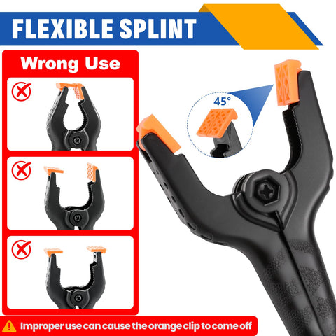 NUITPY anti-slip ergonomic handle improves control during use.