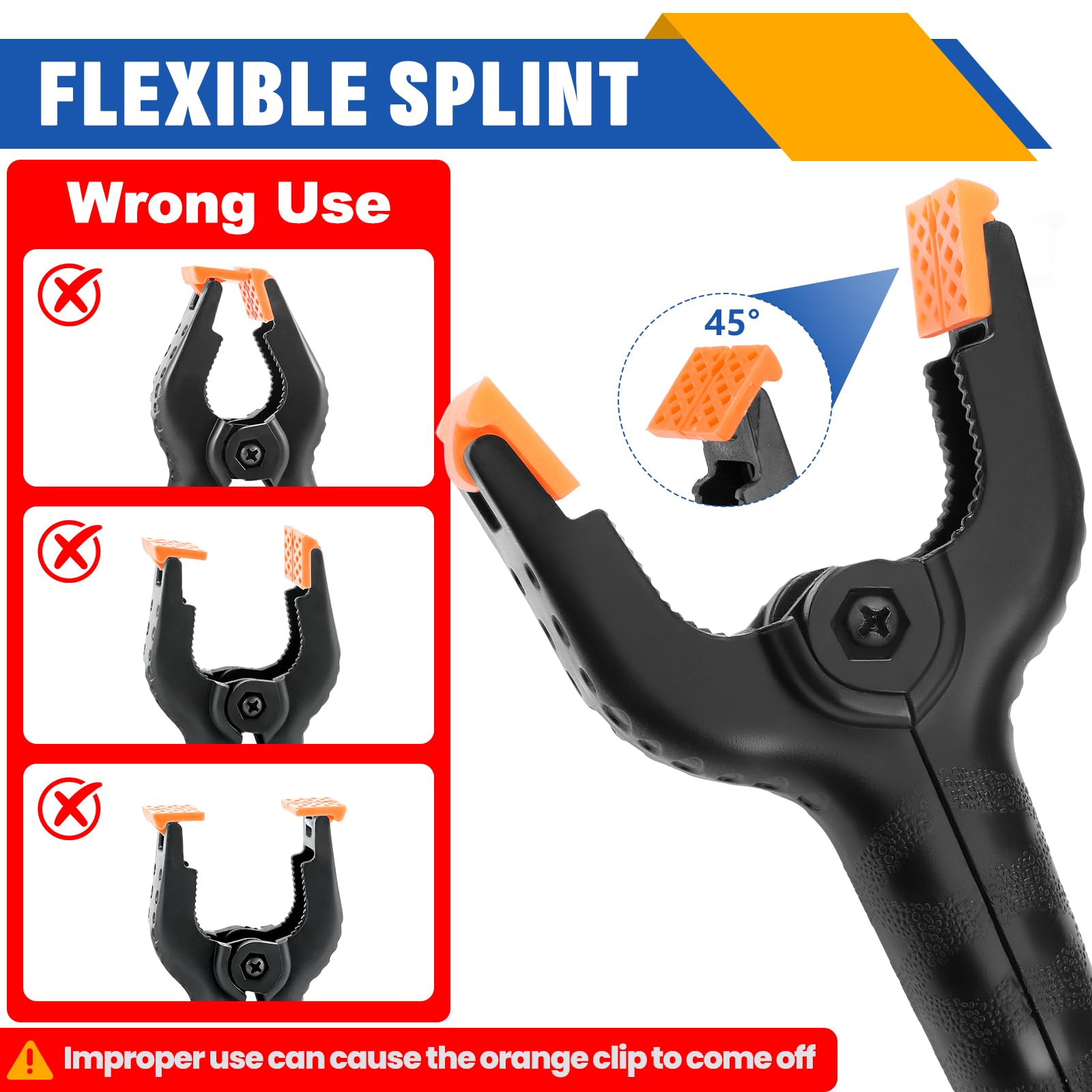 NUITPY backdrop clips ideal for photography and stand setups.