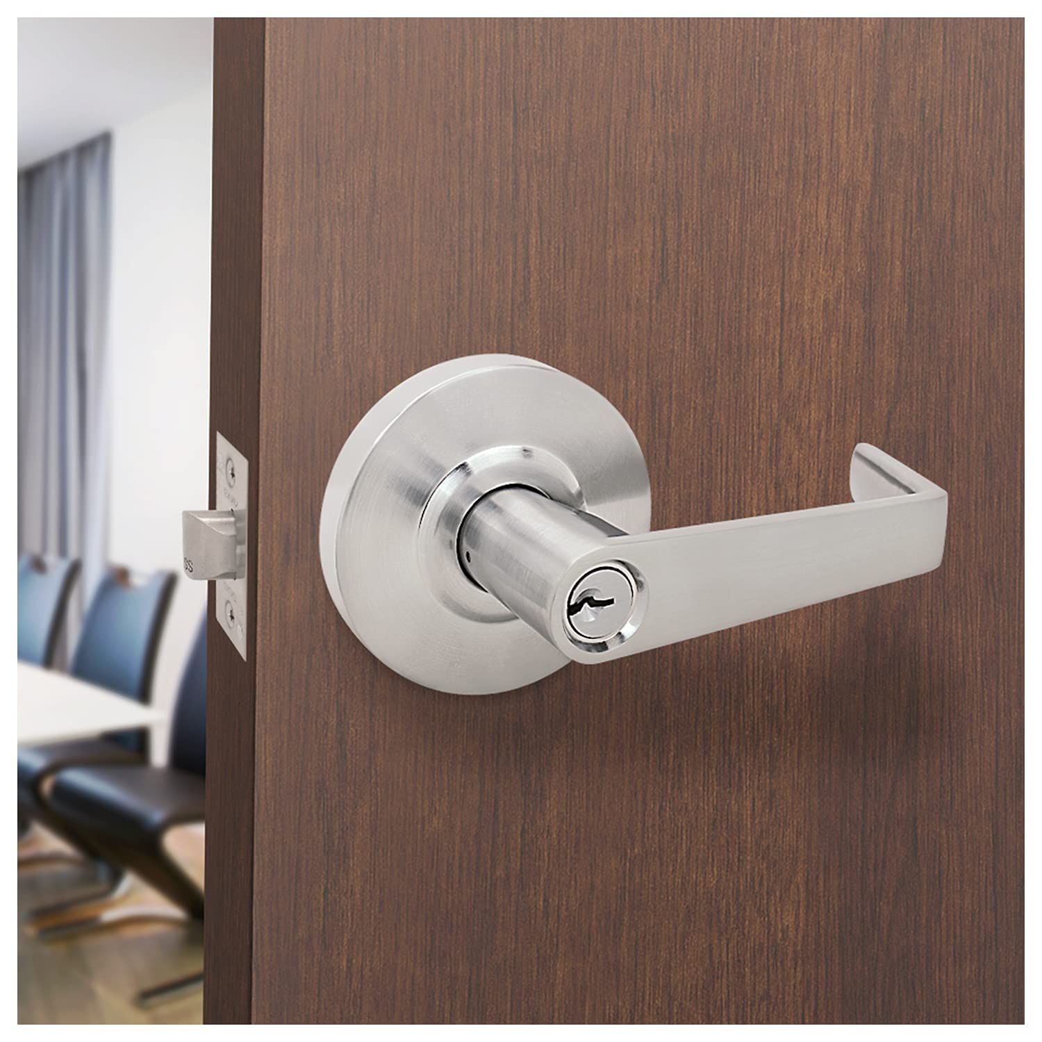 Nuk3y Azure ASA strike provides durable door security.