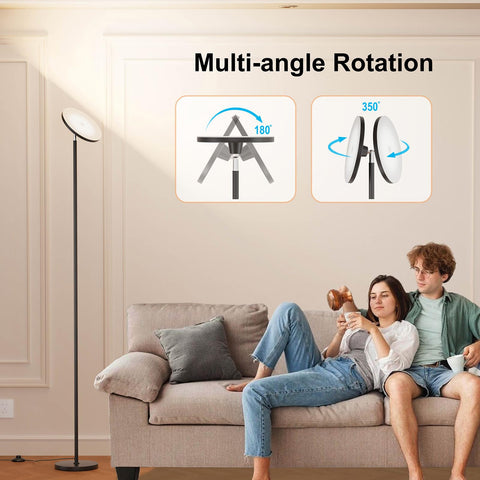 Nukanu foot switch provides easy on/off without reaching the lamp.