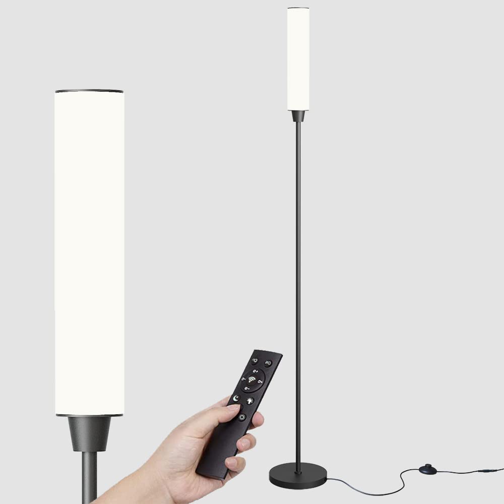Nukanu floor lamp base stability ensures safe placement for families and pets.