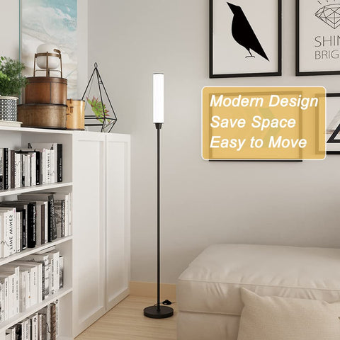 Nukanu floor lamp color temperature ranges 3000K to 6000K.