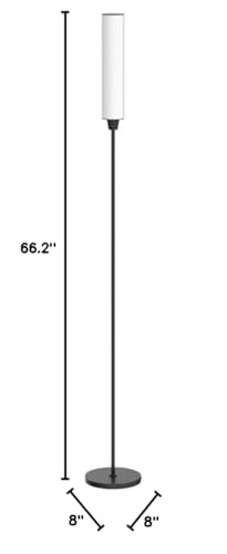 Nukanu floor lamp easy assembly with tool-free setup.