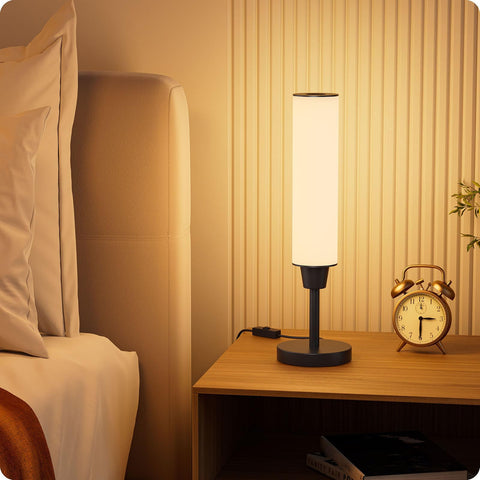 Nukanu table lamp easy installation with simple base tightening