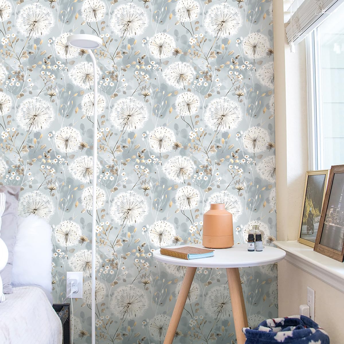 Nukofal removable wallpaper leaves no residue after removal