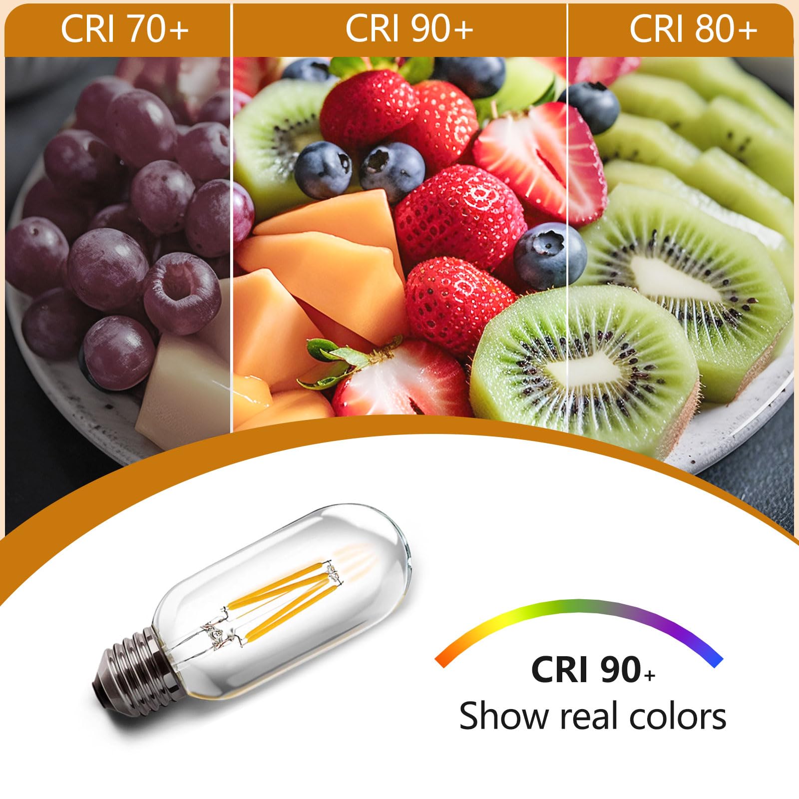 NUODIFAN T45 bar-kitchen-ambience bulb creates inviting evenings.